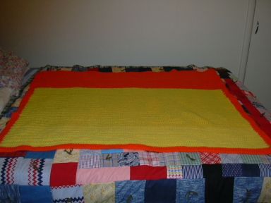 Project Linus blankie in honor of my mother's birthday