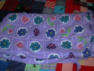 Project Linus blankie in honor of my mother for Christmas
