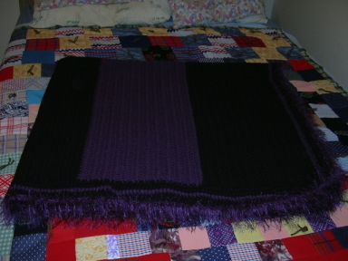 Blankie made for my brother's girlfriend Jeanette