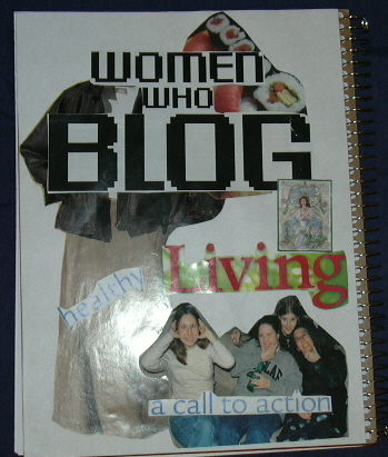 The back of the journal